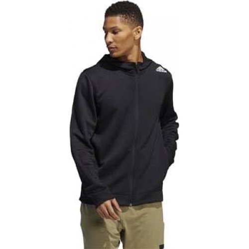 Худи мужское Adidas Aeromotion Jacket Black H29171